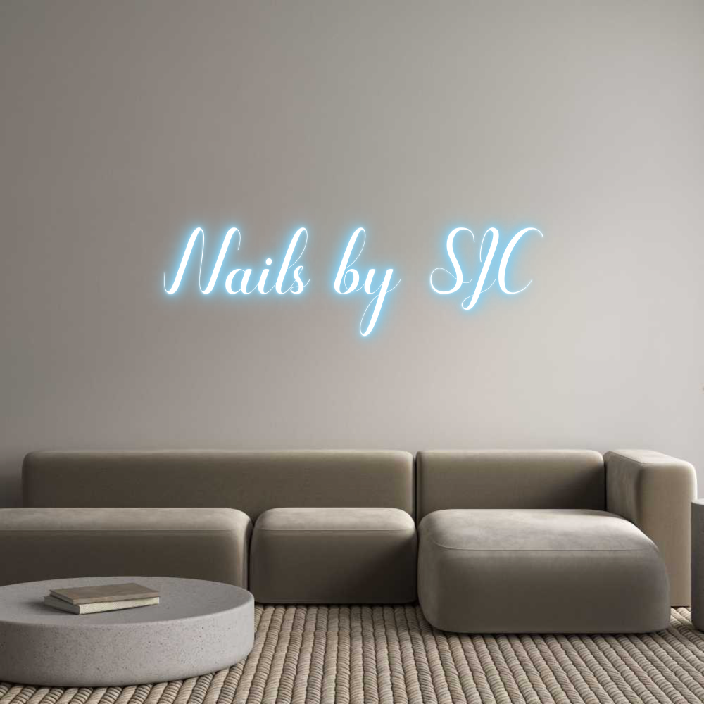 Custom Neon: Nails by SJC